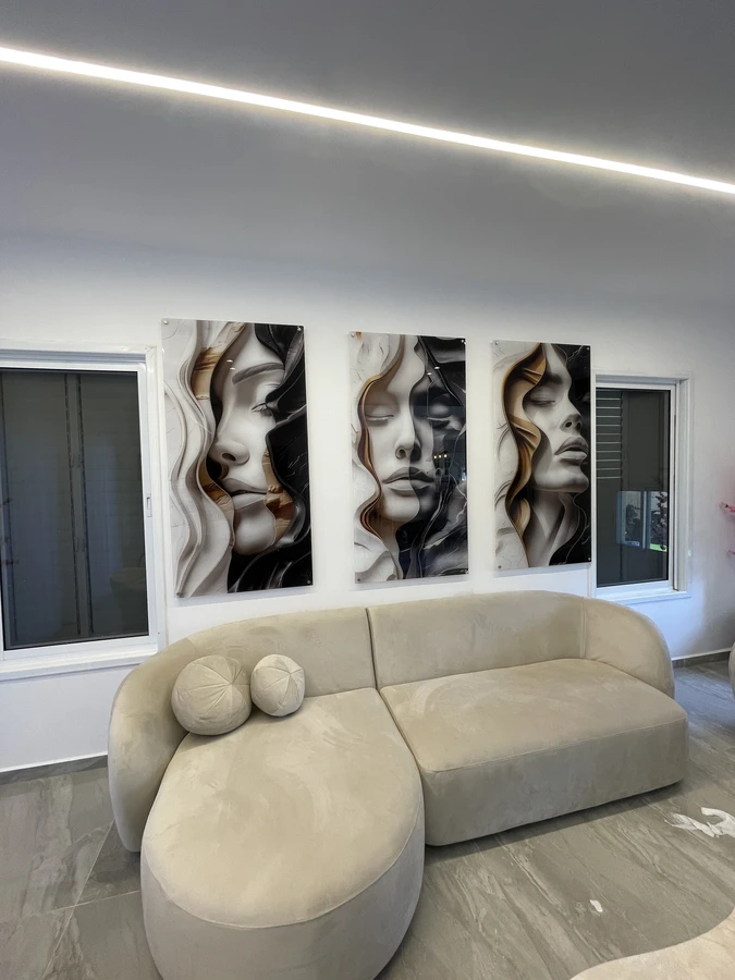 סט 3 תמונות פנים ״קטלוג הבית״