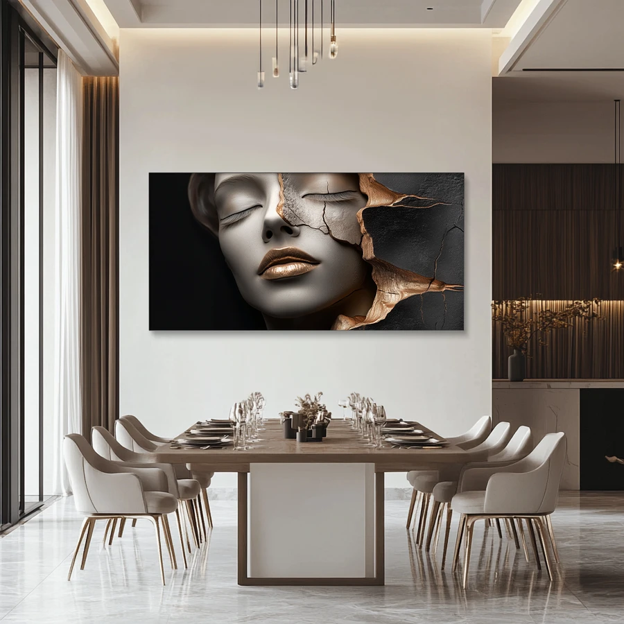 פנינת הרוז גולד בשילוב פחם