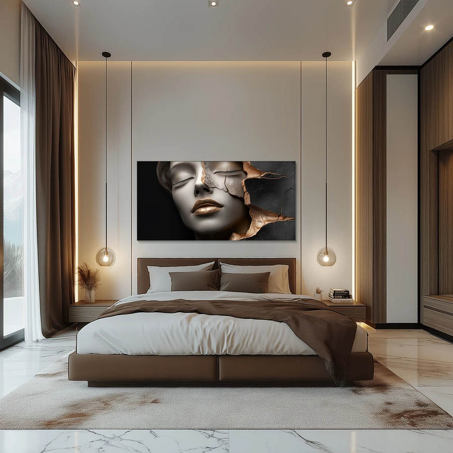 פנינת הרוז גולד בשילוב פחם