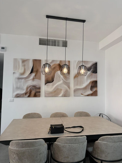 סט אבסטרקט חום 3D