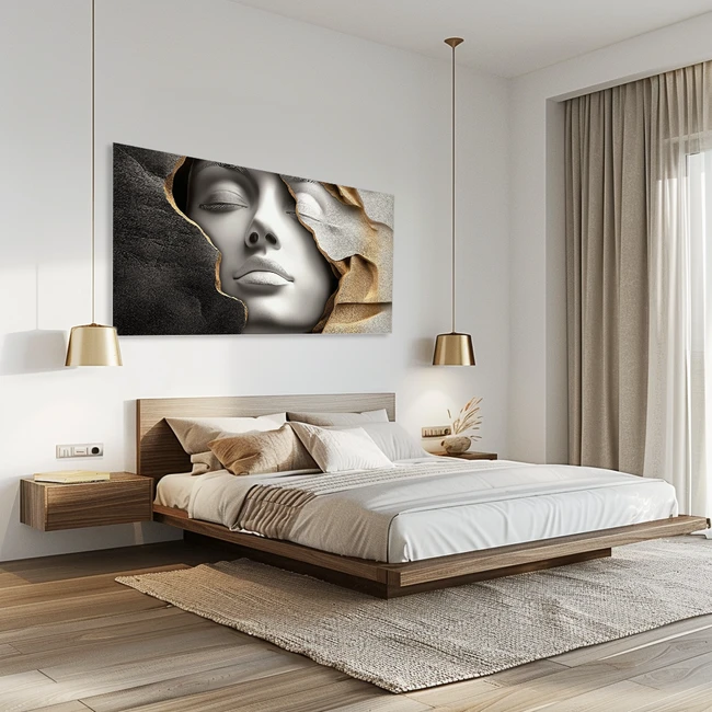 בעומק האבן חדר שינה